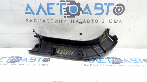 Right tailgate trim for Lexus CT200h 11-17, black, scratched