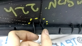 Plastic wiper grille Hyundai Tucson 22-25 broken fasteners, broken fastener, cracks in guides, broken guide