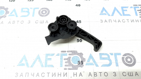 Black hood release handle for Hyundai Tucson 22-25 interior, with bracket