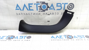 Left tailgate trim for Lexus CT200h 11-17, black, scratches
