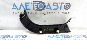Left tailgate trim for Lexus CT200h 11-17, black, scratches
