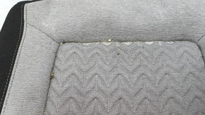 Rear seat, 2nd row, lower right side, Chevrolet Equinox 22-24, black and gray cloth, dry cleanable