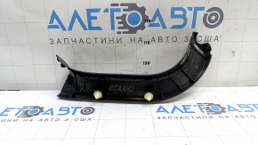 Right tailgate trim for Lexus CT200h 11-17, black, scratches, dents