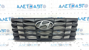 Hyundai Tucson 2022-2024 radiator grille assembly without a chamber, sand, broken mount
