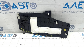 Right front center console side trim for Hyundai Tucson 2022-24, black, worn
