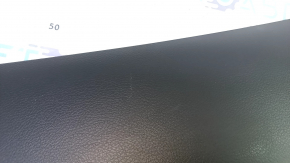 Upper tailgate trim for Jeep Compass 17-21, black, scratched, plastic turned white