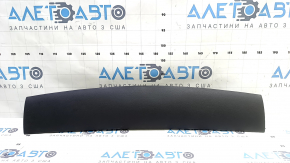Upper tailgate trim for Jeep Compass 17-21, black, scratched, plastic turned white