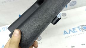 Hyundai Tucson 2022-2024 black lower left front pillar trim, scratches