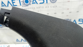 Hyundai Tucson 22-24 black, worn front pillar trim, lower right