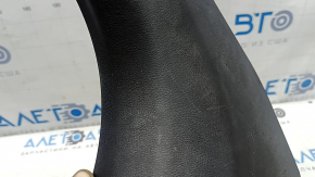 Hyundai Tucson 22-24 black, worn front pillar trim, lower right