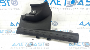 Hyundai Tucson 22-25 black 1.6T HEV inner rear right door sill trim, scratches, worn, broken mount, crack in mount