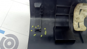 Hyundai Tucson 22-24 black inner front right door sill trim, scratches, broken fasteners