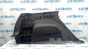Left arch trim for Hyundai Tucson 2020-2025, black, 1.6T HEV, PHEV, with hooks, scratches