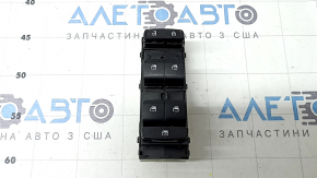 Front left window lift control for Hyundai Tucson 22-24, black, 2 automatic, melted buttons
