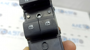Front left window lift control for Hyundai Tucson 22-24, black, 2 automatic, melted buttons