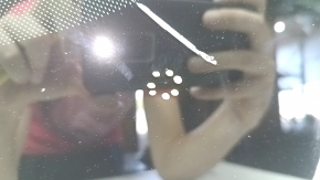 Audi E-Tron 19-23 windshield with rain sensor and camera, chips