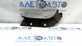 Right tailgate trim for Lexus CT200h 11-17, black, scratches, needs cleaning