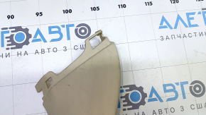 Left trunk door trim for Lexus RX350 RX450h 10-15, beige, scratches