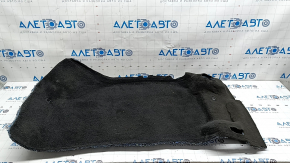 Right floor covering for Chevrolet Equinox 18-24, black, for cleaning