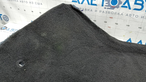 Right floor covering for Chevrolet Equinox 18-24, black, for cleaning