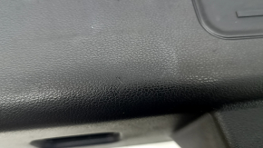 Black lower tailgate trim for a Hyundai Tucson 2022-2025, with handle, scratches