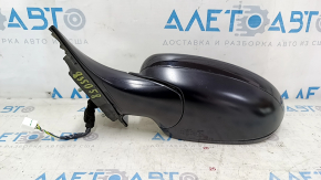 Left side mirror assembly for Honda Accord 23-5, 5-pin, heated, BSM, black, scratched