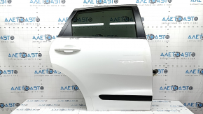 Kia Niro 17-22 rear right door assembly, tinted, white SWP
