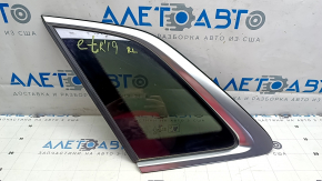 Rear left window, blind glass, Audi E-Tron 19-23, tinted, chrome, Quattro