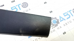 Upper trim of the trunk door of Lexus CT200h 11-17 black, scratches, bumps, dented