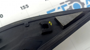 Left rear fender trim for Hyundai Tucson 22-25, matte chrome, broken fasteners, cracks in fasteners, scratches