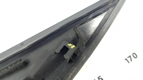 Right rear fender trim for Hyundai Tucson 22-25, matte chrome, cracks in fasteners, scratches