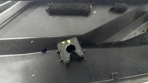 Right rear fender trim for Hyundai Tucson 22-25, matte chrome, cracks in fasteners, scratches
