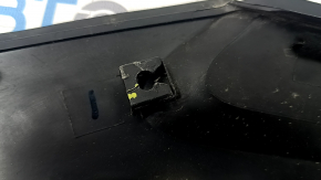 Right rear fender trim for Hyundai Tucson 22-25, matte chrome, cracks in fasteners, scratches