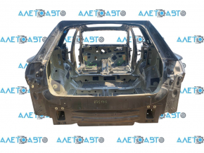 Audi E-Tron 19-23 rear panel assembly 2 parts, black LY9T, on the body