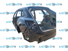 Quarter wing rear left Audi E-Tron 19-23 Quattro, black LY9T, on the body, dent