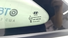 Rear left window with blind glass, Hyundai Tucson 22-25 tinted