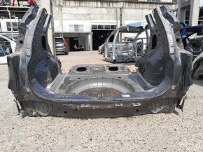Nissan Rogue 14-20 rear panel on the body, graphite