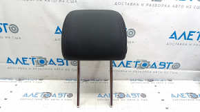 Audi E-Tron 19-23 passenger seat headrest, dark gray leather