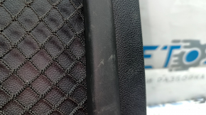 Black rear passenger seat trim for Audi E-Tron 19-23, scratches