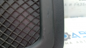 Black rear passenger seat trim for Audi E-Tron 19-23, scratches