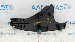 Honda Accord 2023-2024 rear left door sill trim, black, scratches