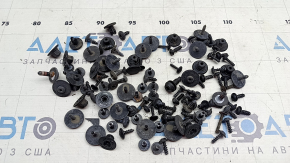 Incomplete set of hardware for mounting the Audi E-Tron 19-23 fender liner