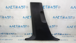 Honda Accord 23-24 black, worn center pillar trim, lower left