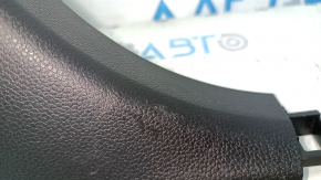 Honda Accord 23-24 black, worn center pillar trim, lower left