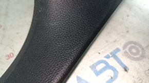 Honda Accord 23-24 black, worn center pillar trim, lower left