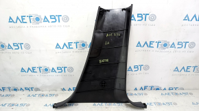 Honda Accord 23-24 black, worn center pillar trim, lower left