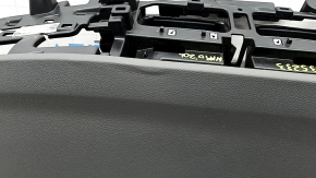 Kia Niro 20-22 front dashboard with airbag, dark gray, dents, rusty squib