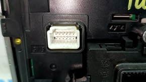 Hyundai Tucson 22-24 display with monitor and climate control, 1.6T, melted