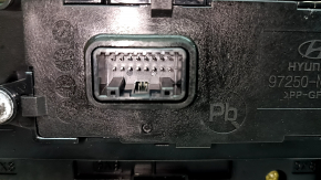Hyundai Tucson 22-24 display with monitor and climate control, 1.6T, melted