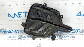 Left front bumper grille for Kia Niro 20-22 HEV, PHEV with DRLs and no fog lights, sand